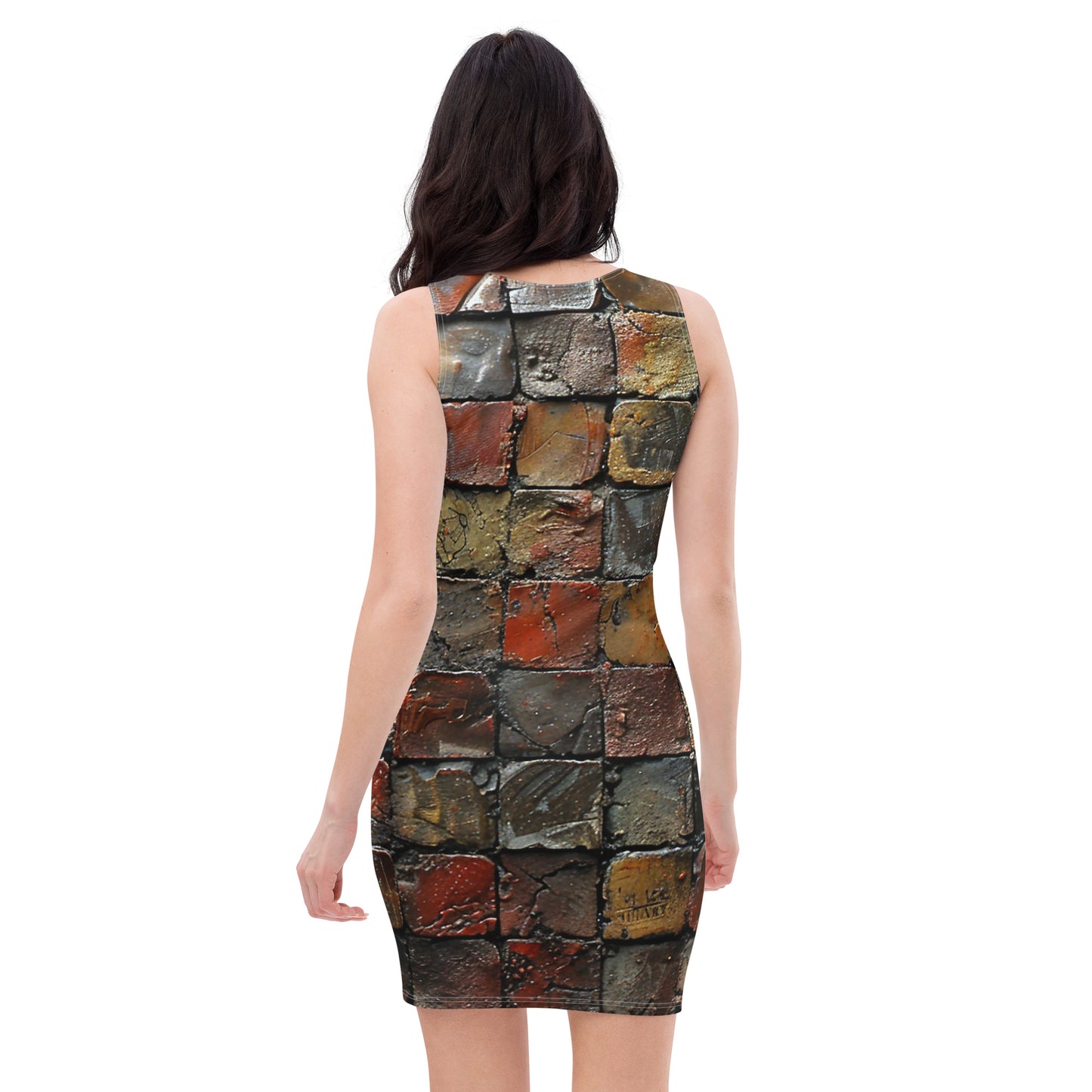 Photographic Art Dress Collection- Bricks