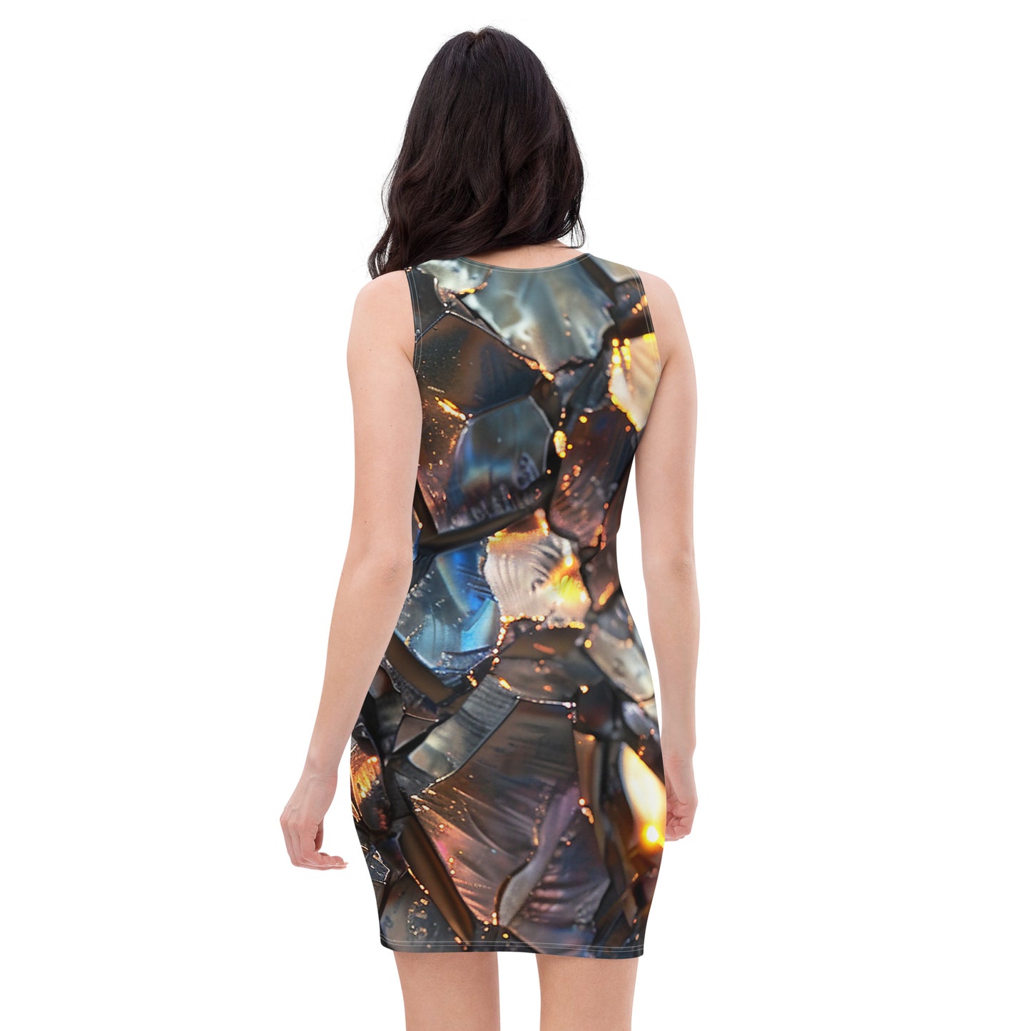 Photographic Art Dress Collection- Crystal Steel