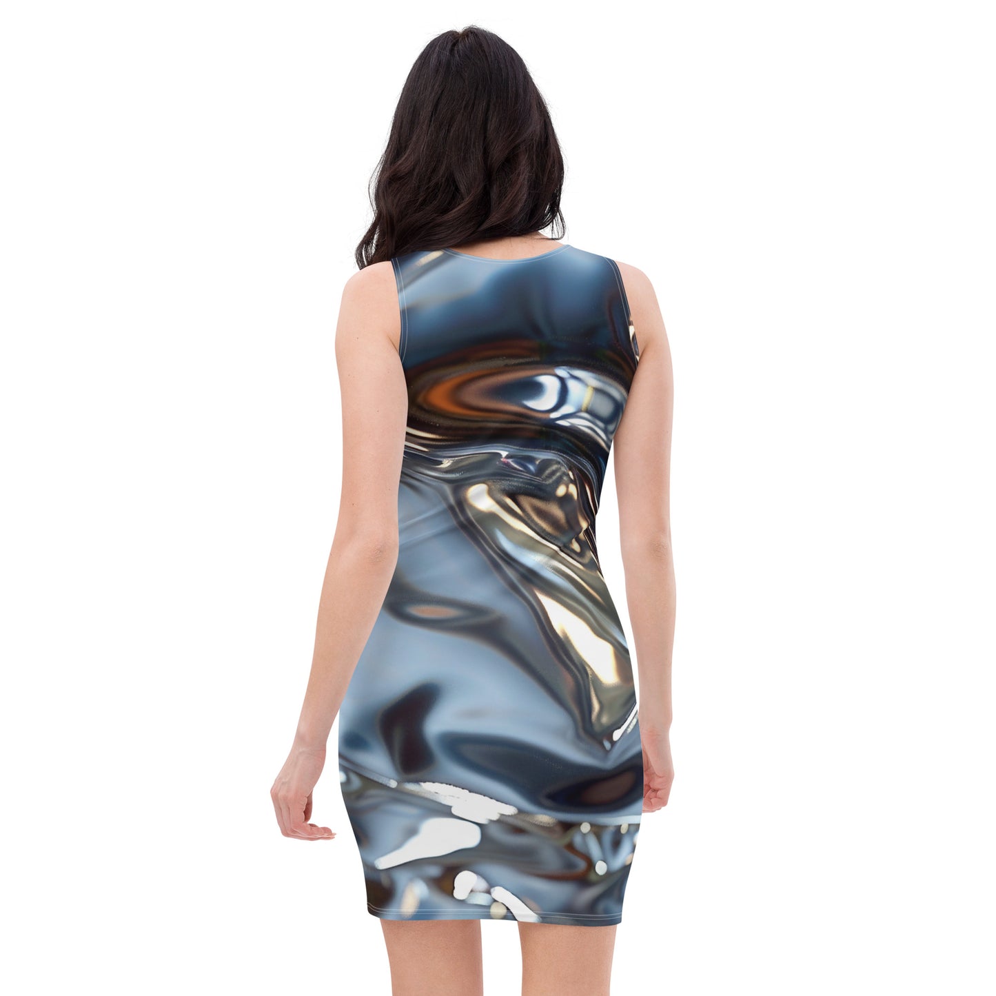 Photographic Art Dress Collection- Liquid Metal