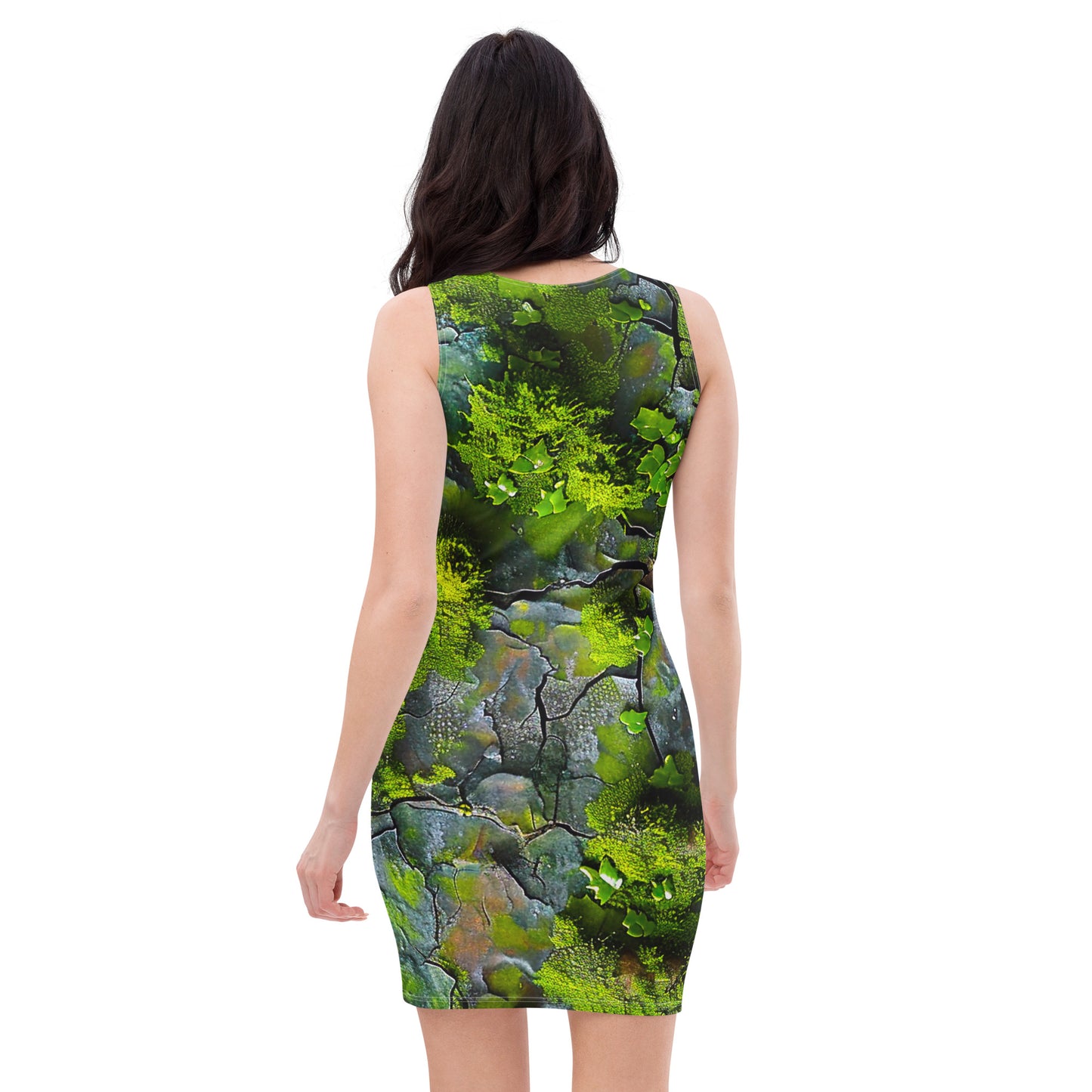 Photographic Art Dress Collection- Moss