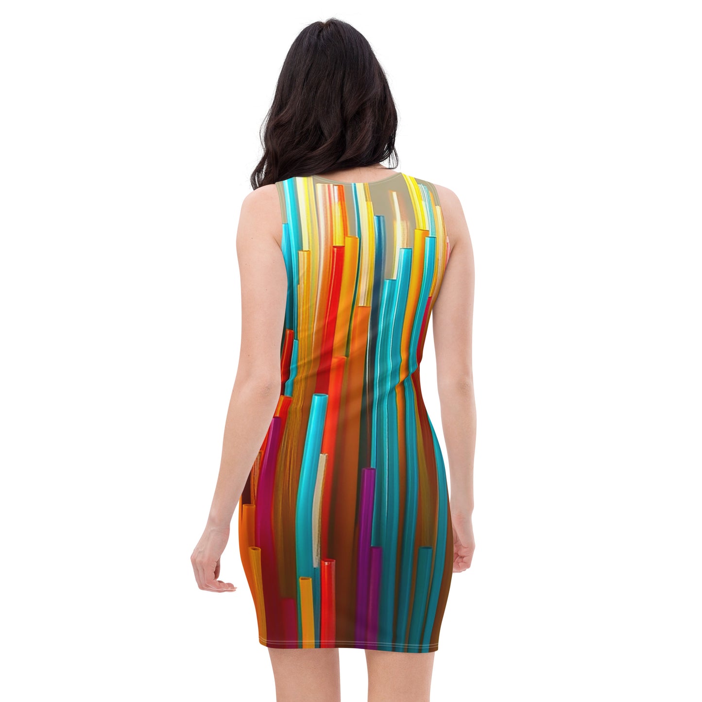 Photographic Art Dress Collection- Straws