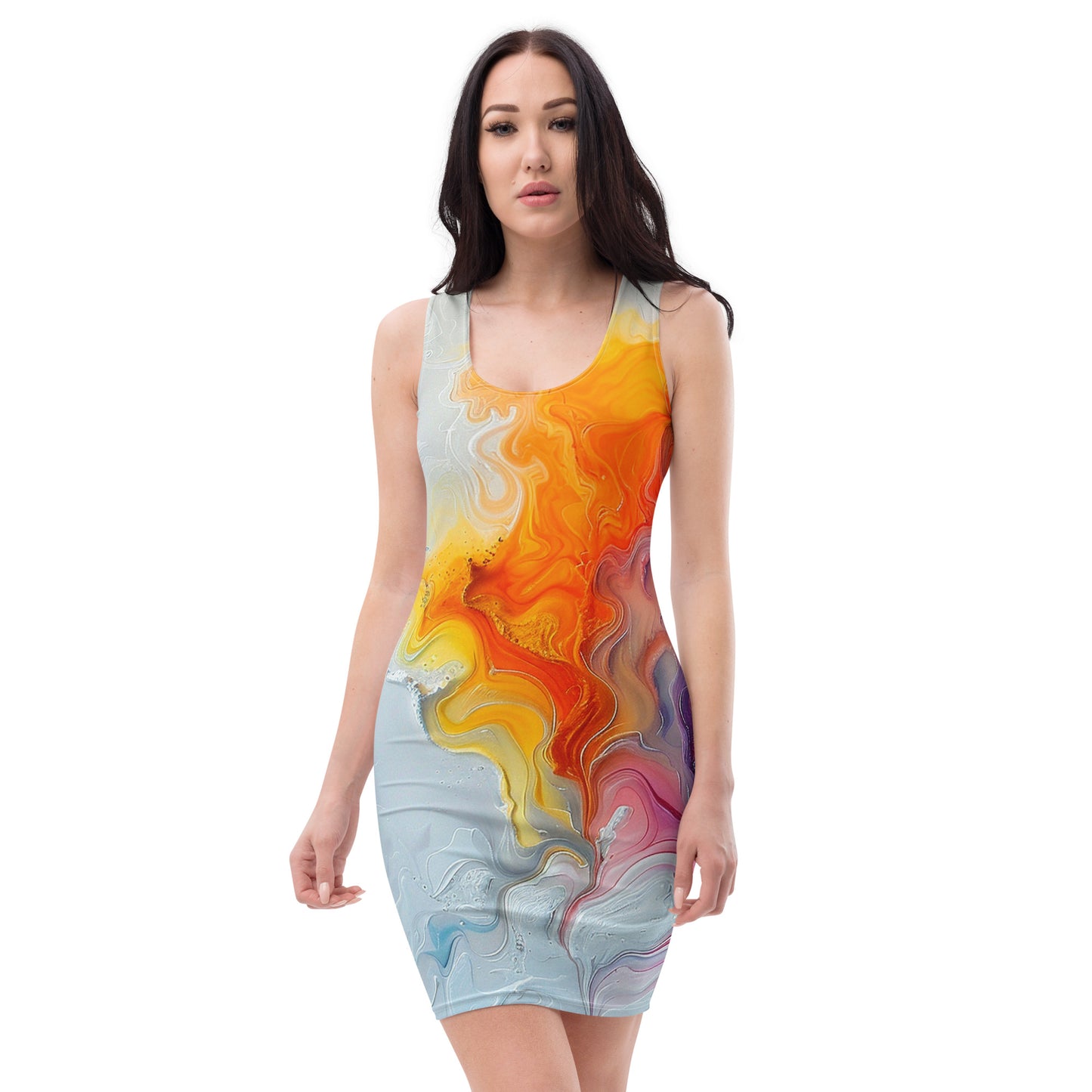 Photographic Art Dress Collection- Liquid Color