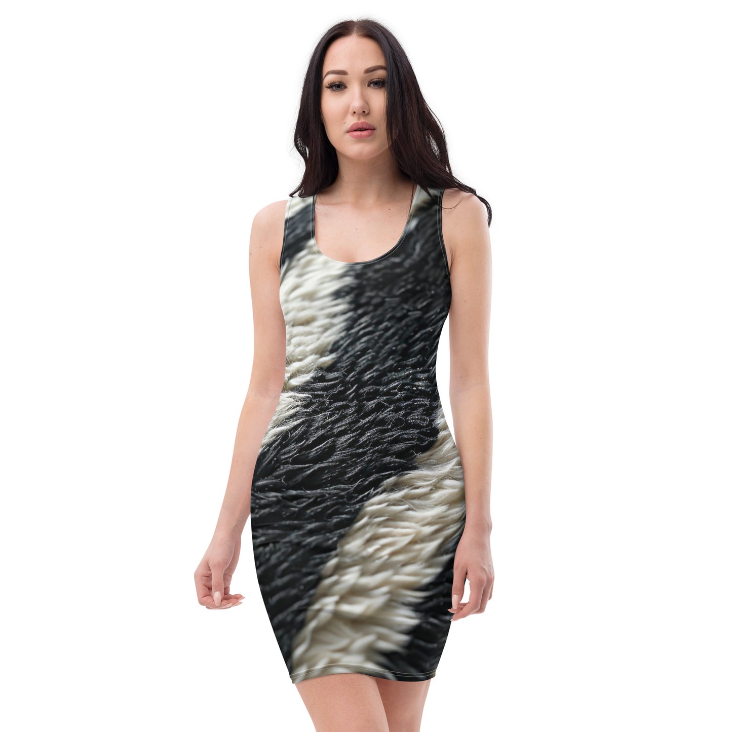 Photographic Art Dress Collection- Zebra Fur