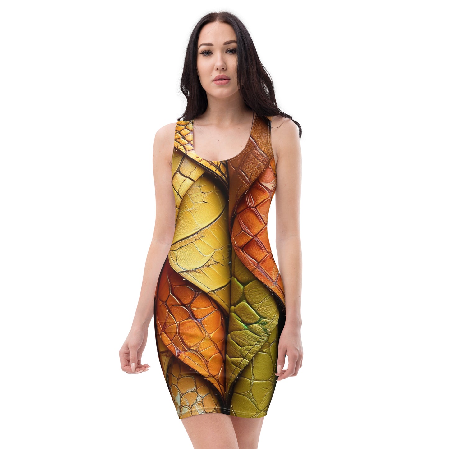 Photographic Art Dress Collection-Crocodile