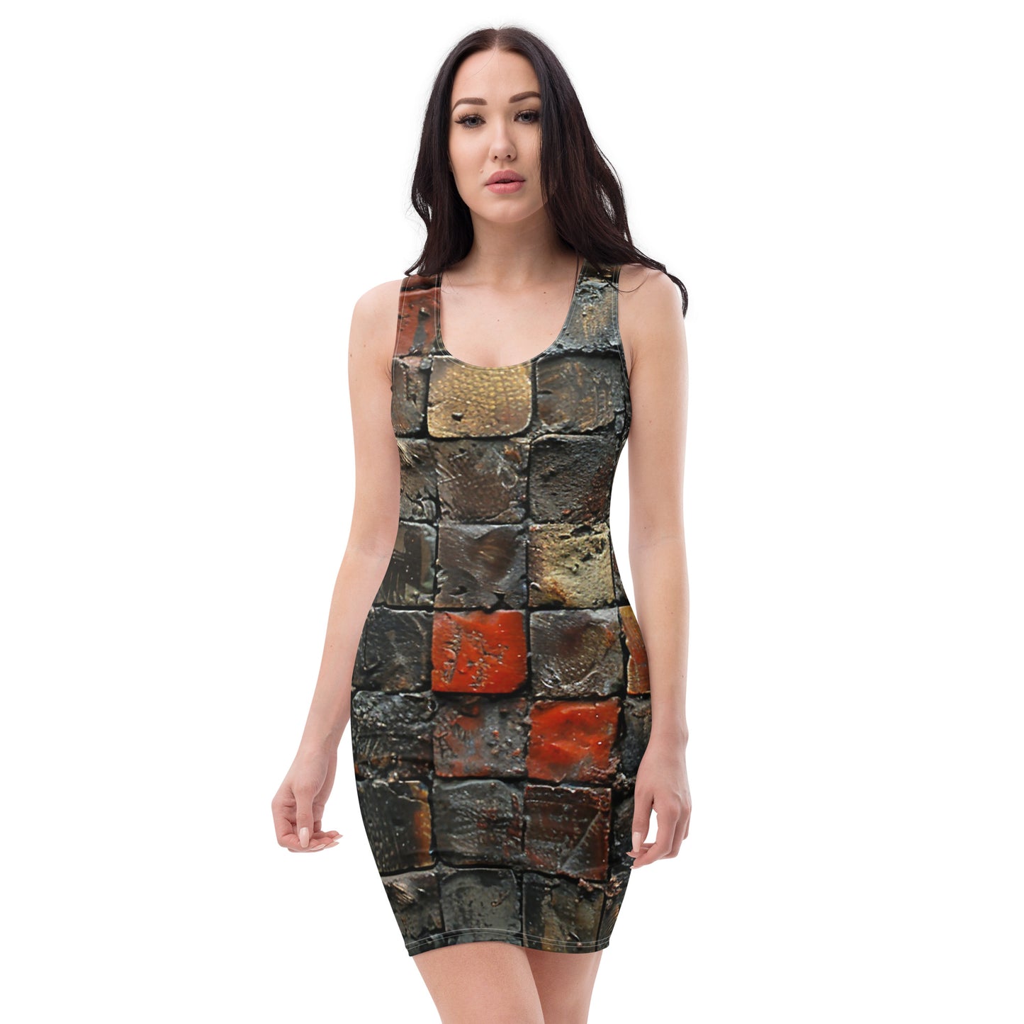 Photographic Art Dress Collection- Bricks