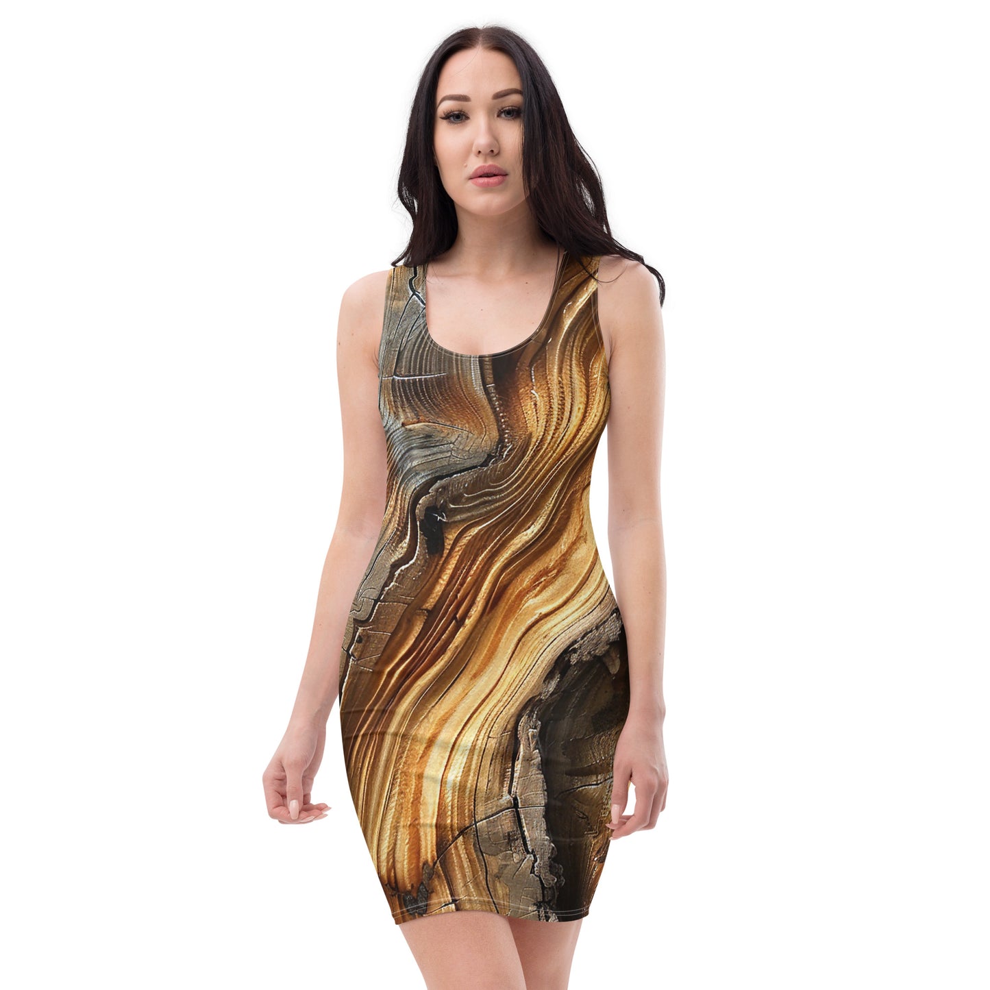 Photographic Art Dress Collection- Light Wood