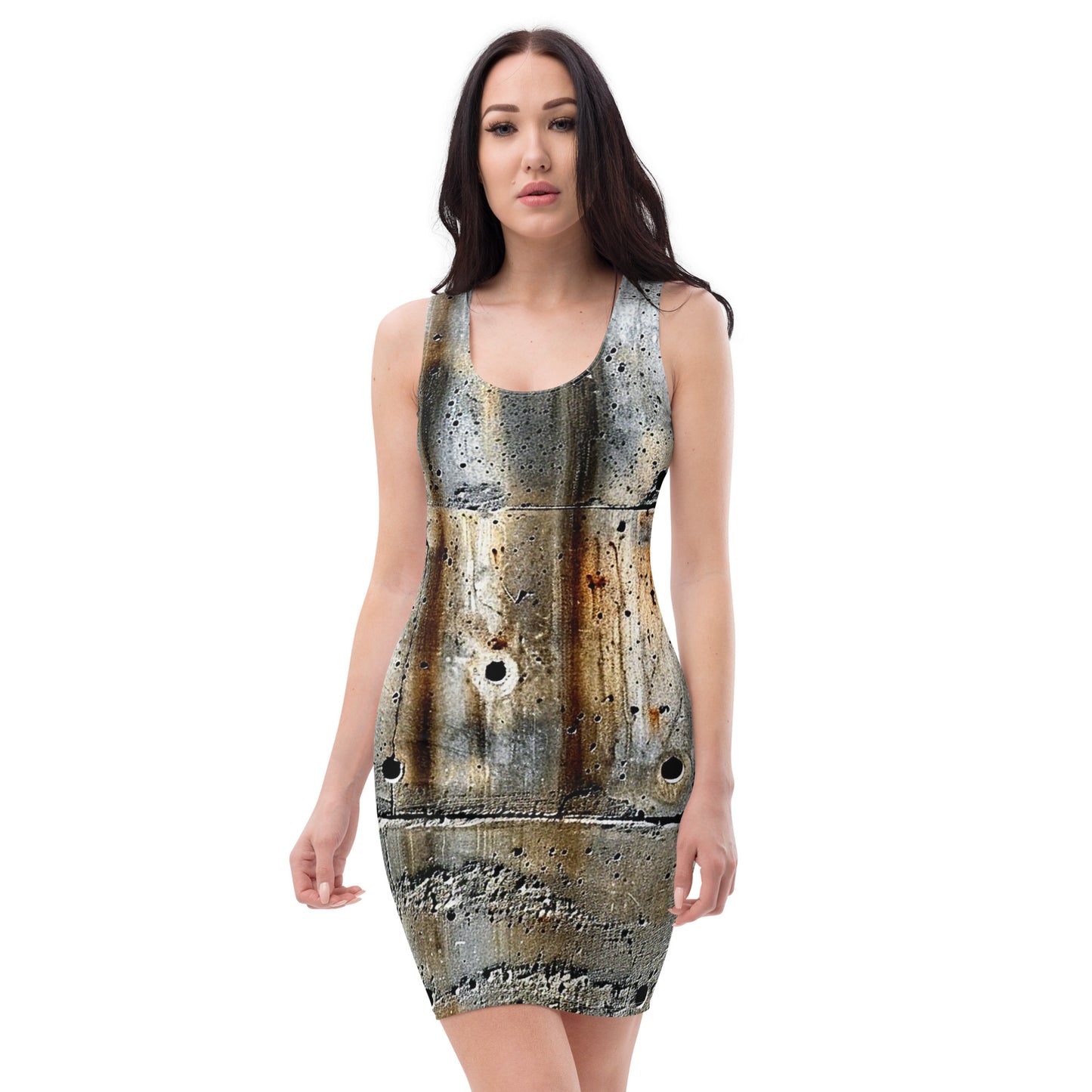 Photographic Art Dress Collection- Oxide Concrete