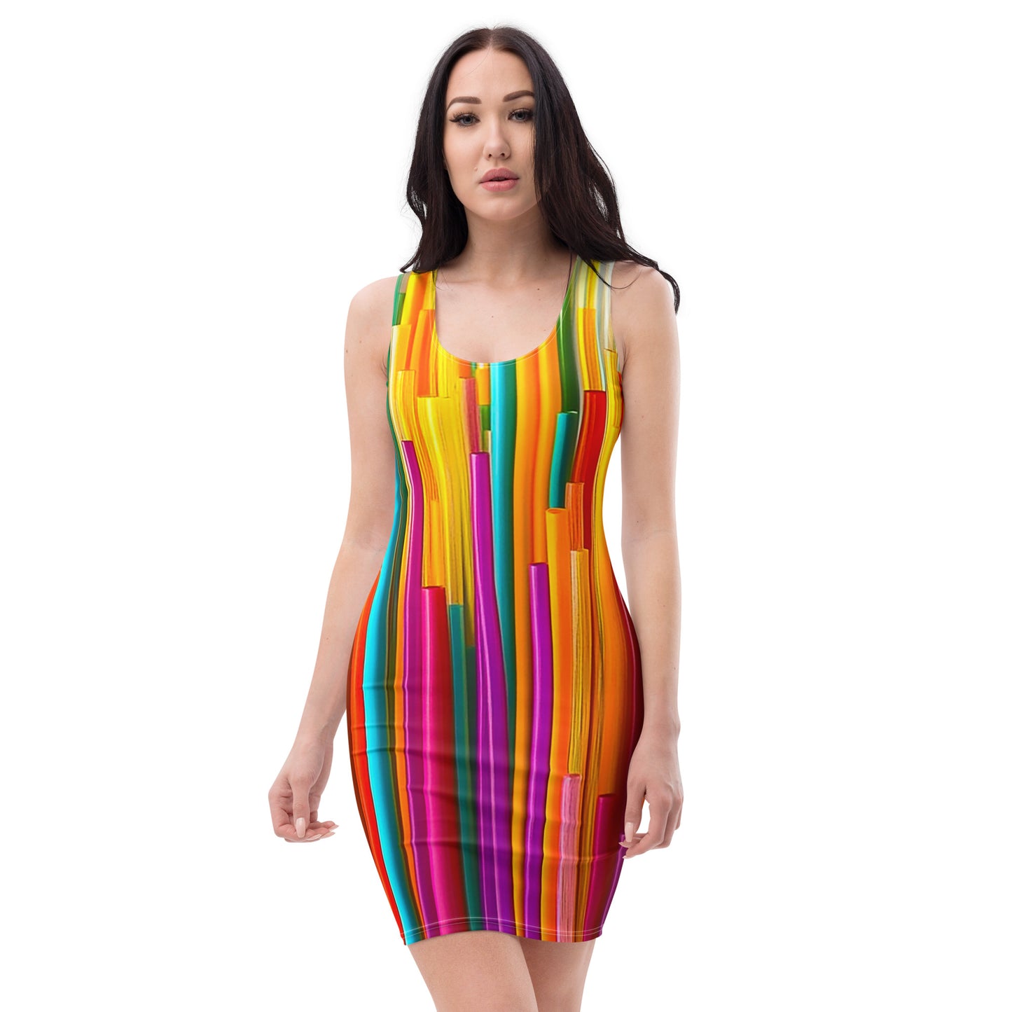 Photographic Art Dress Collection- Straws