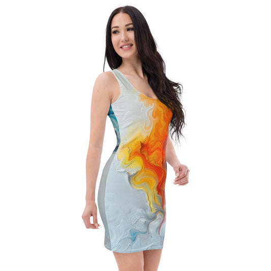 Photographic Art Dress Collection- Liquid Color