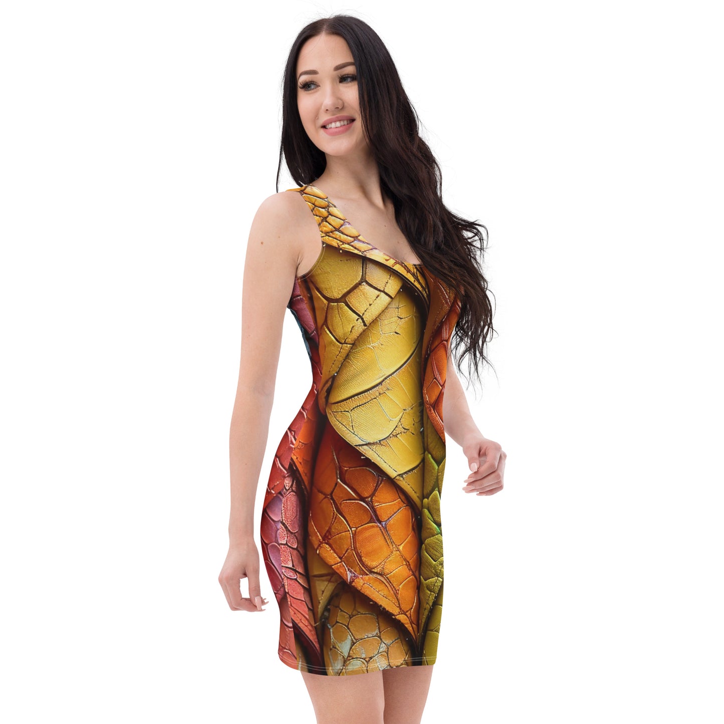 Photographic Art Dress Collection-Crocodile