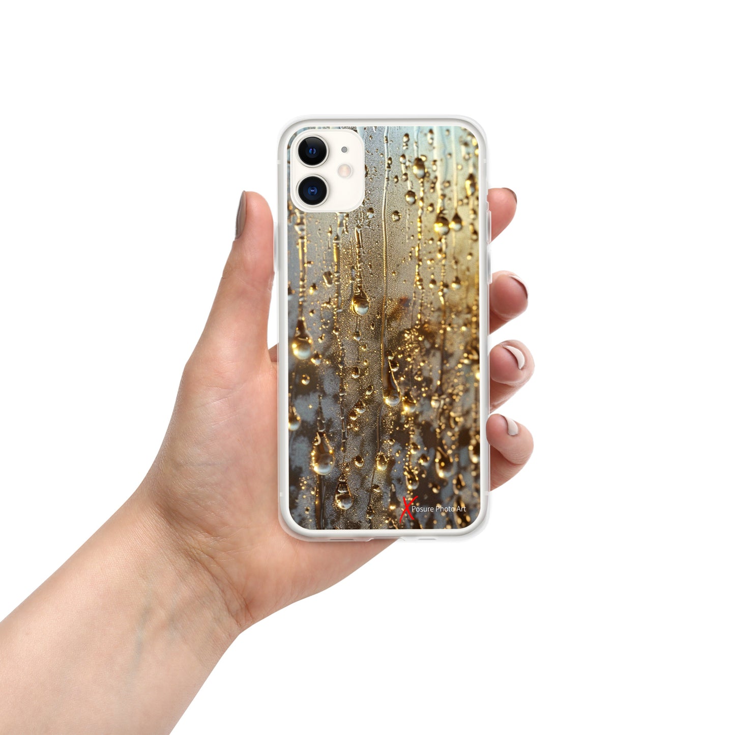 Case for iPhone® Golden Drops