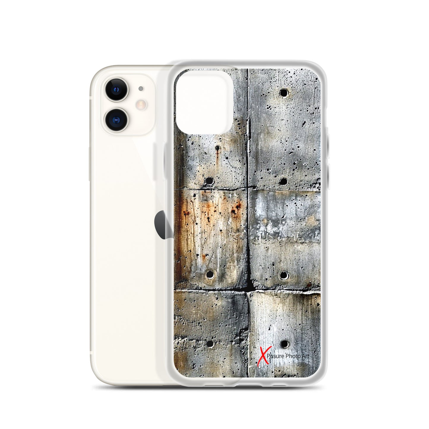 Case for iPhone® Concrete Texture