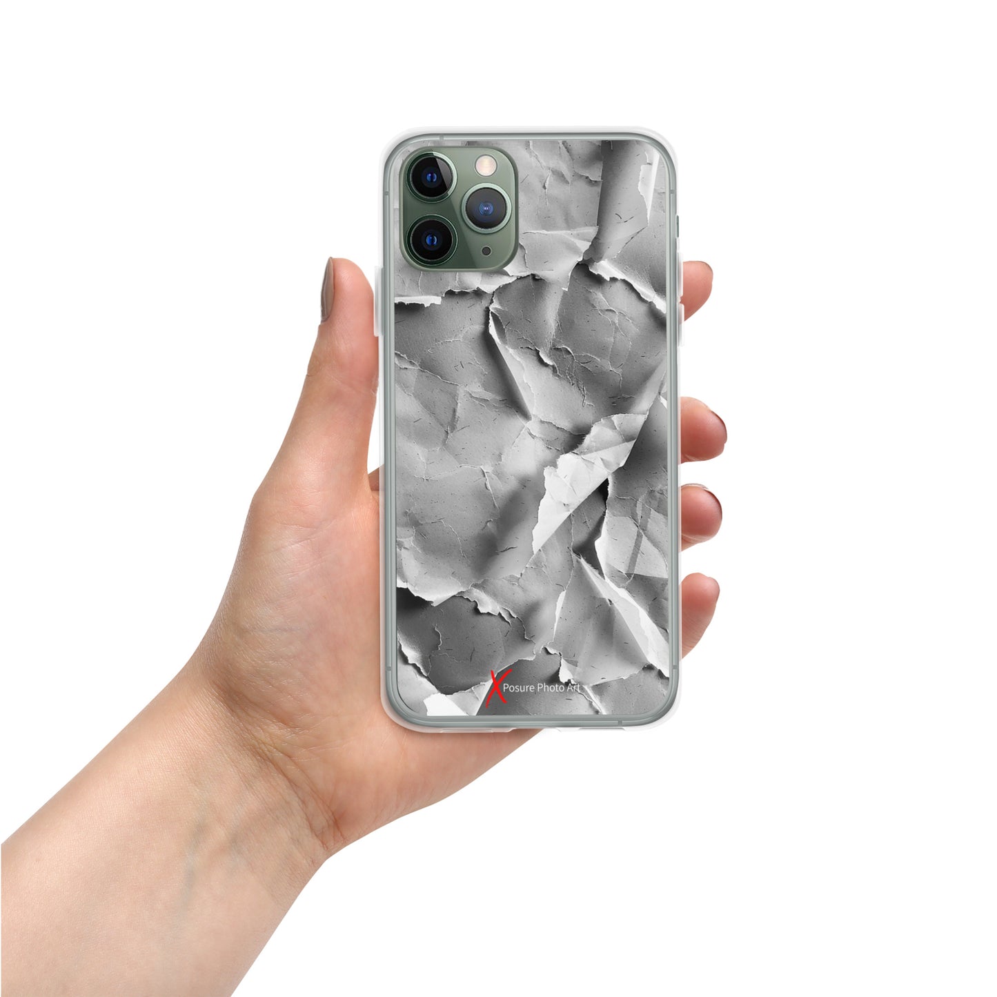 Case for iPhone® Crushed Paper