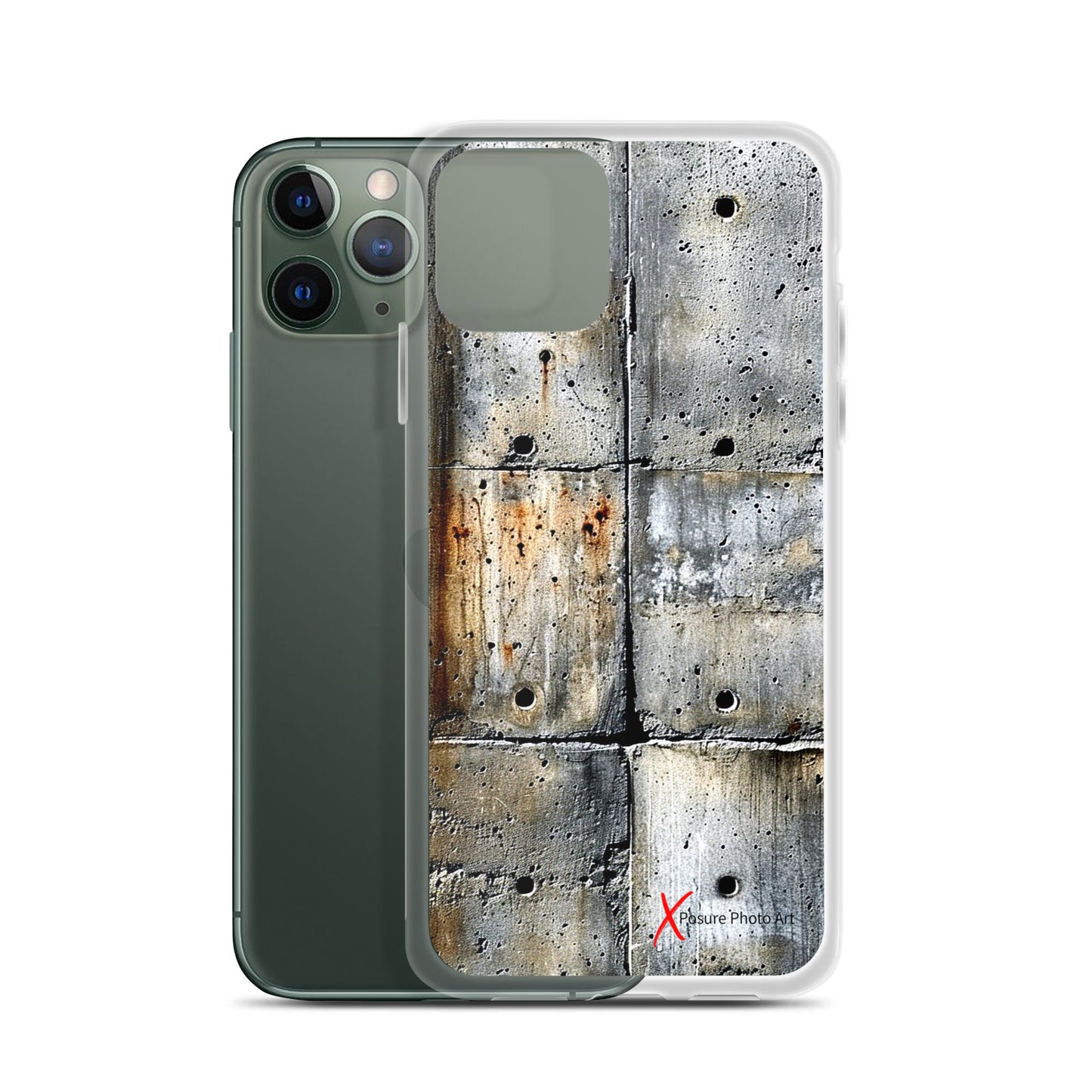 Case for iPhone® Concrete Texture