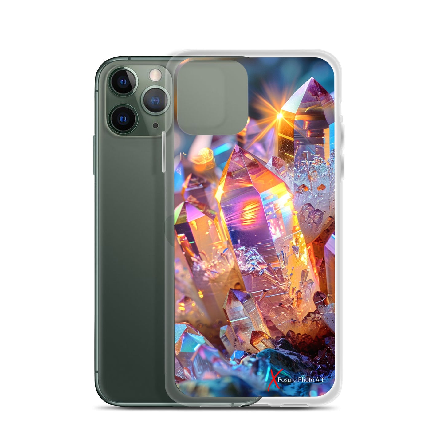 Case for iPhone® Crystal Formation