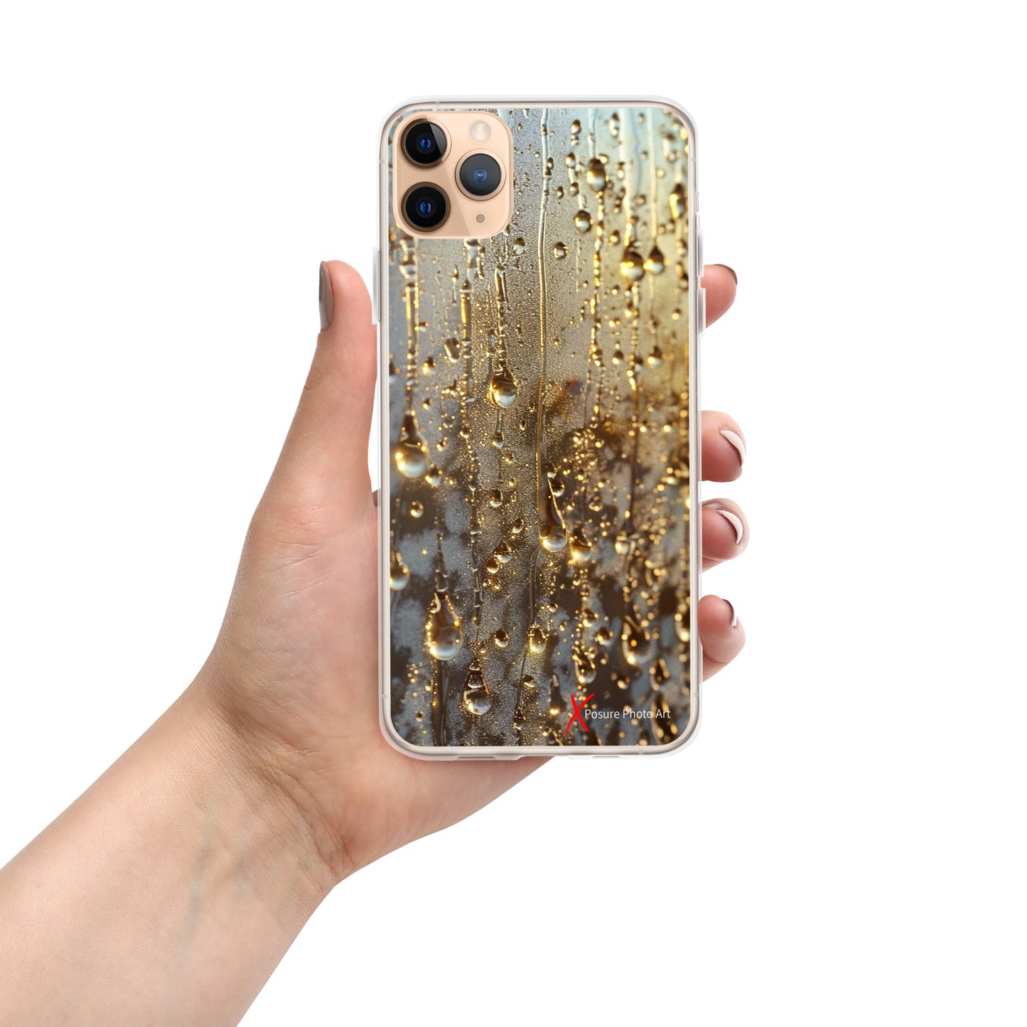 Case for iPhone® Golden Drops