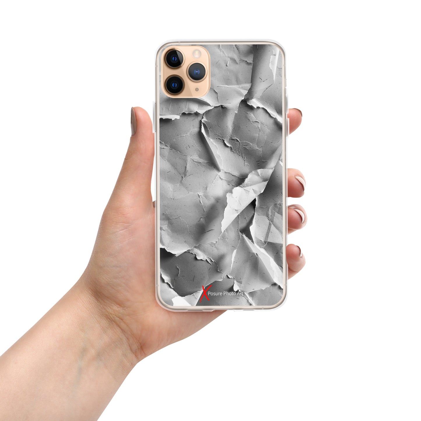 Case for iPhone® Crushed Paper