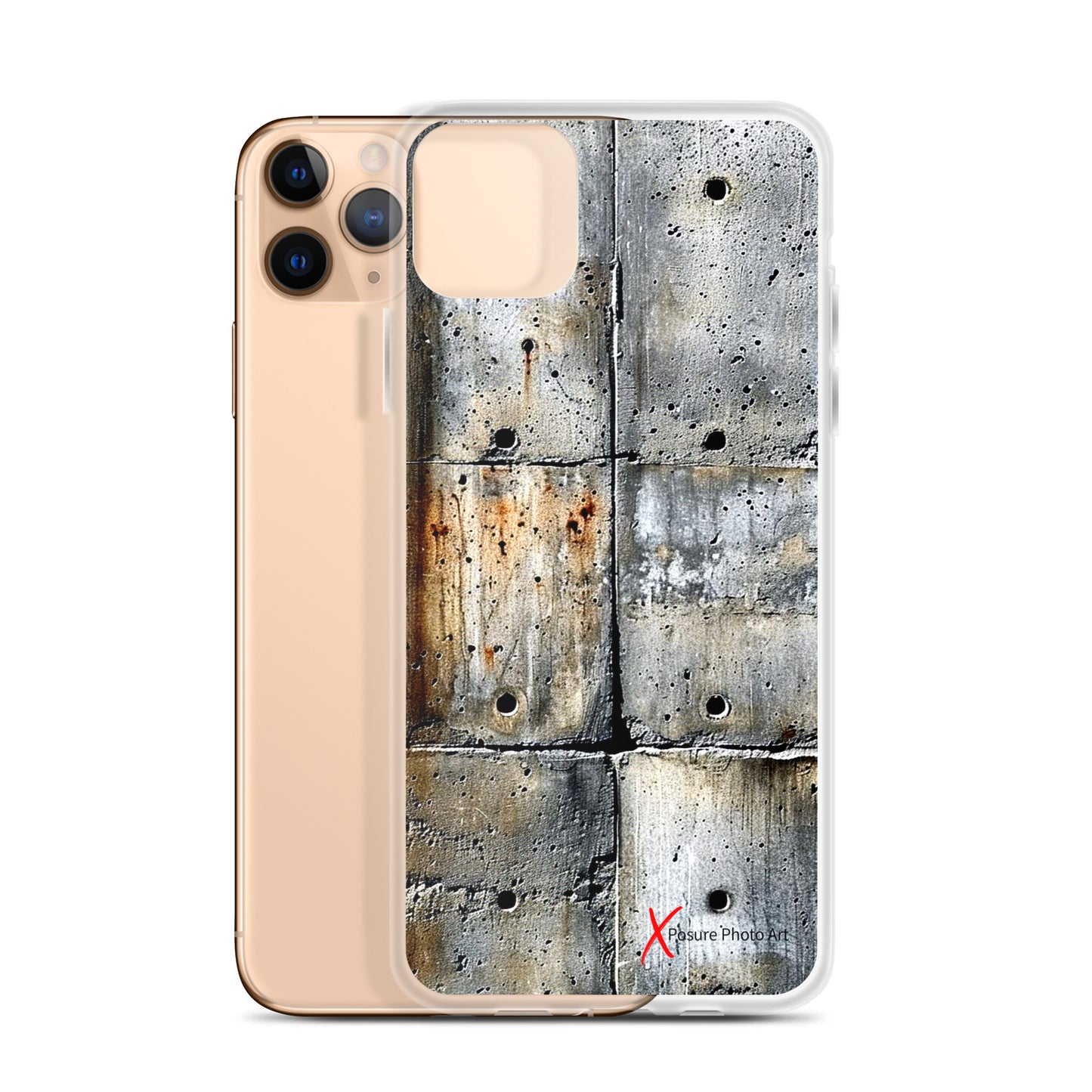 Case for iPhone® Concrete Texture