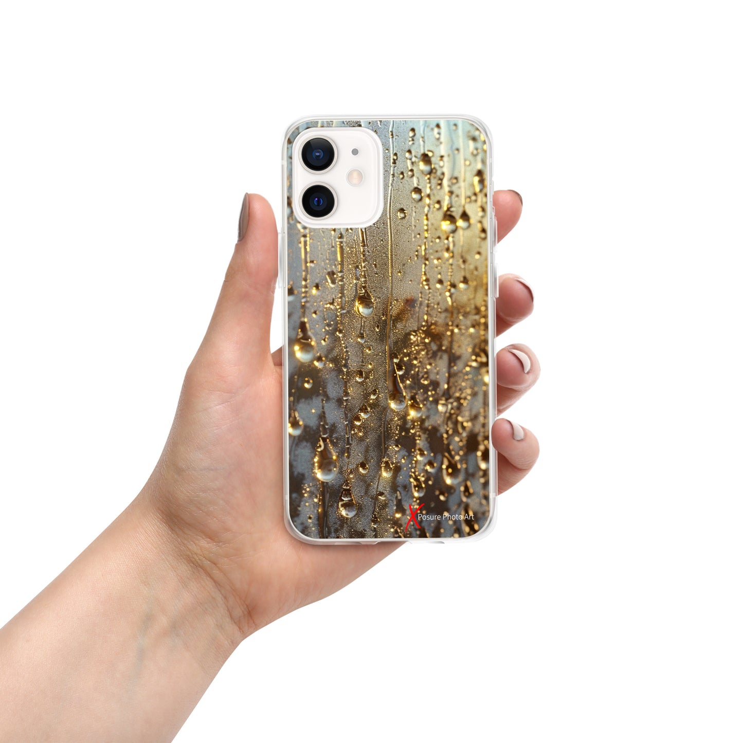 Case for iPhone® Golden Drops