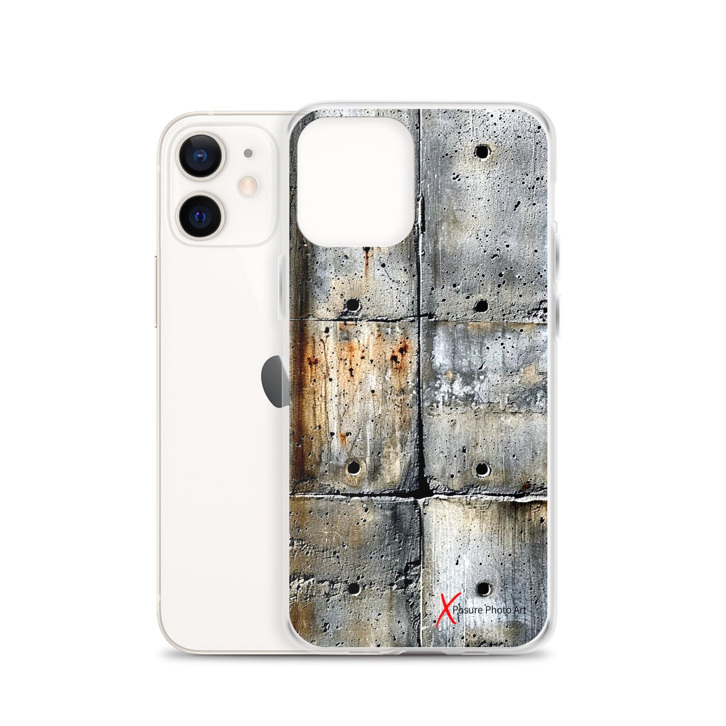 Case for iPhone® Concrete Texture