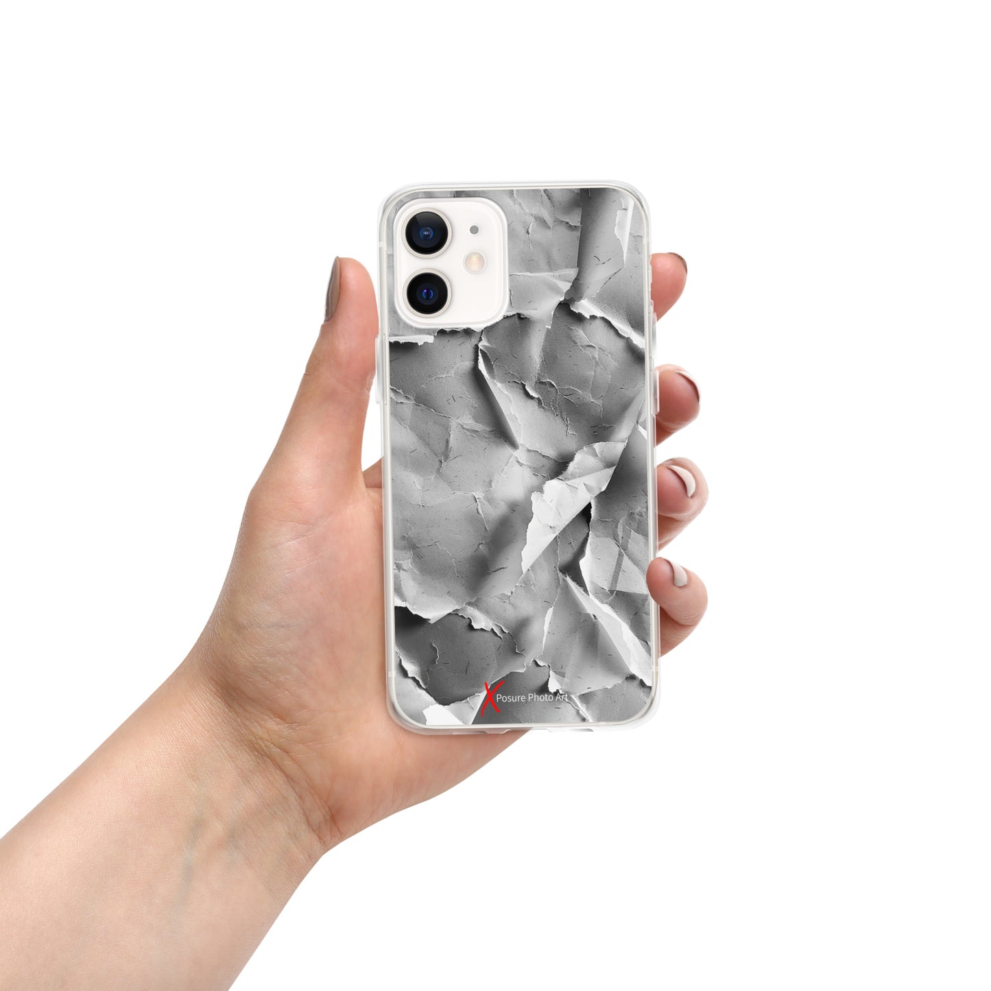 Case for iPhone® Crushed Paper