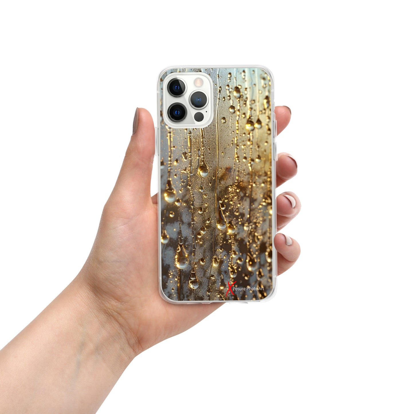 Case for iPhone® Golden Drops