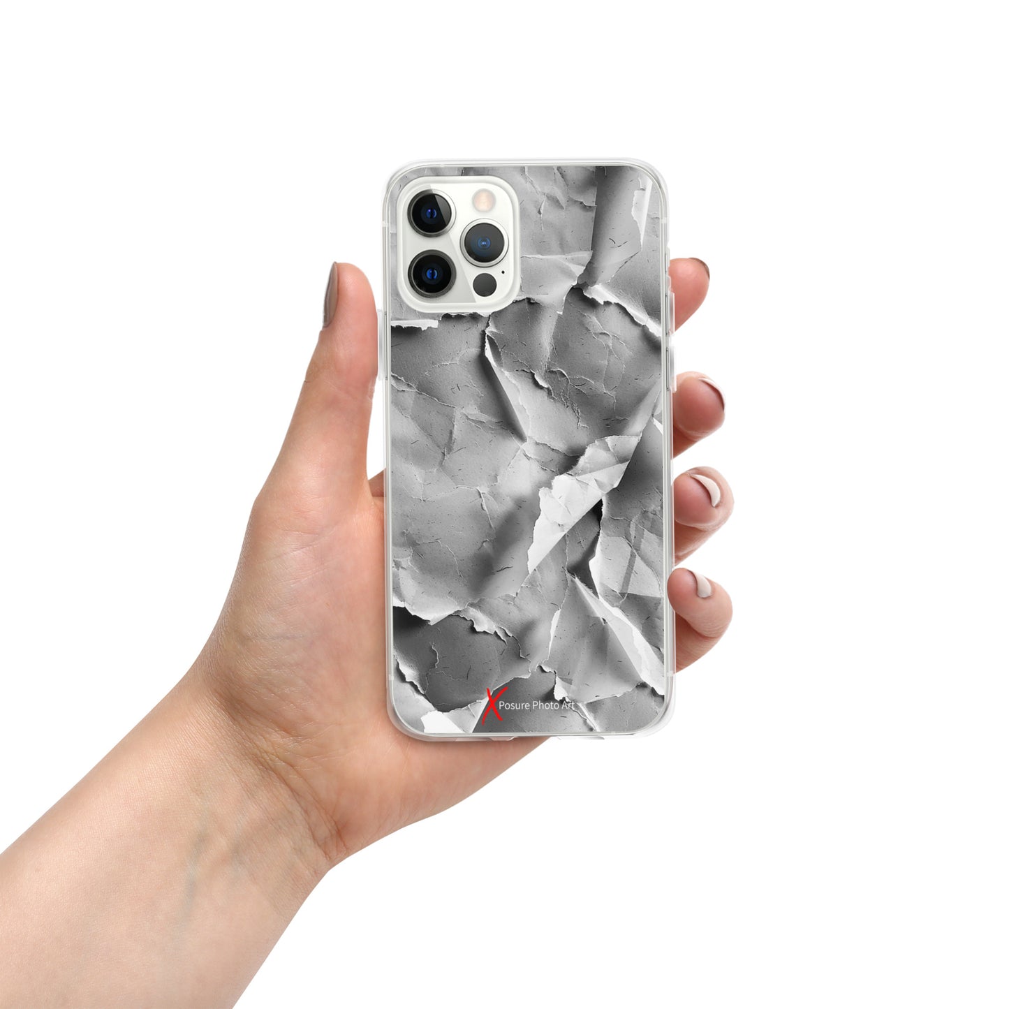 Case for iPhone® Crushed Paper