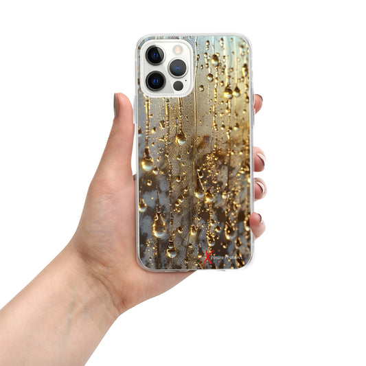 Case for iPhone® Golden Drops