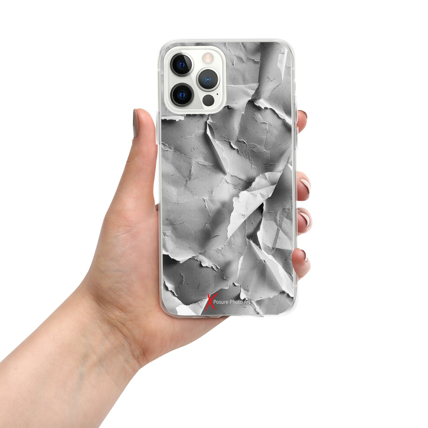 Case for iPhone® Crushed Paper