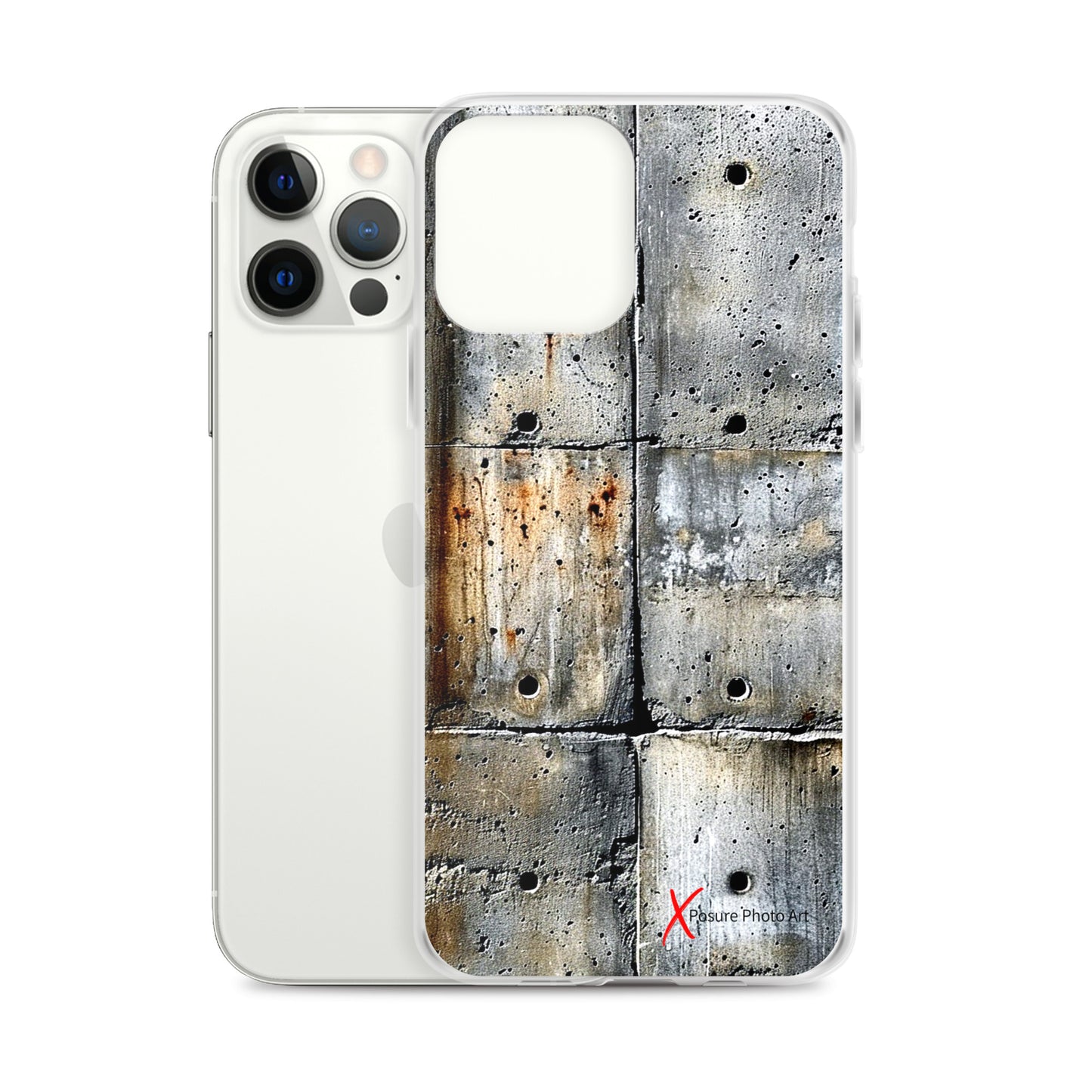 Case for iPhone® Concrete Texture