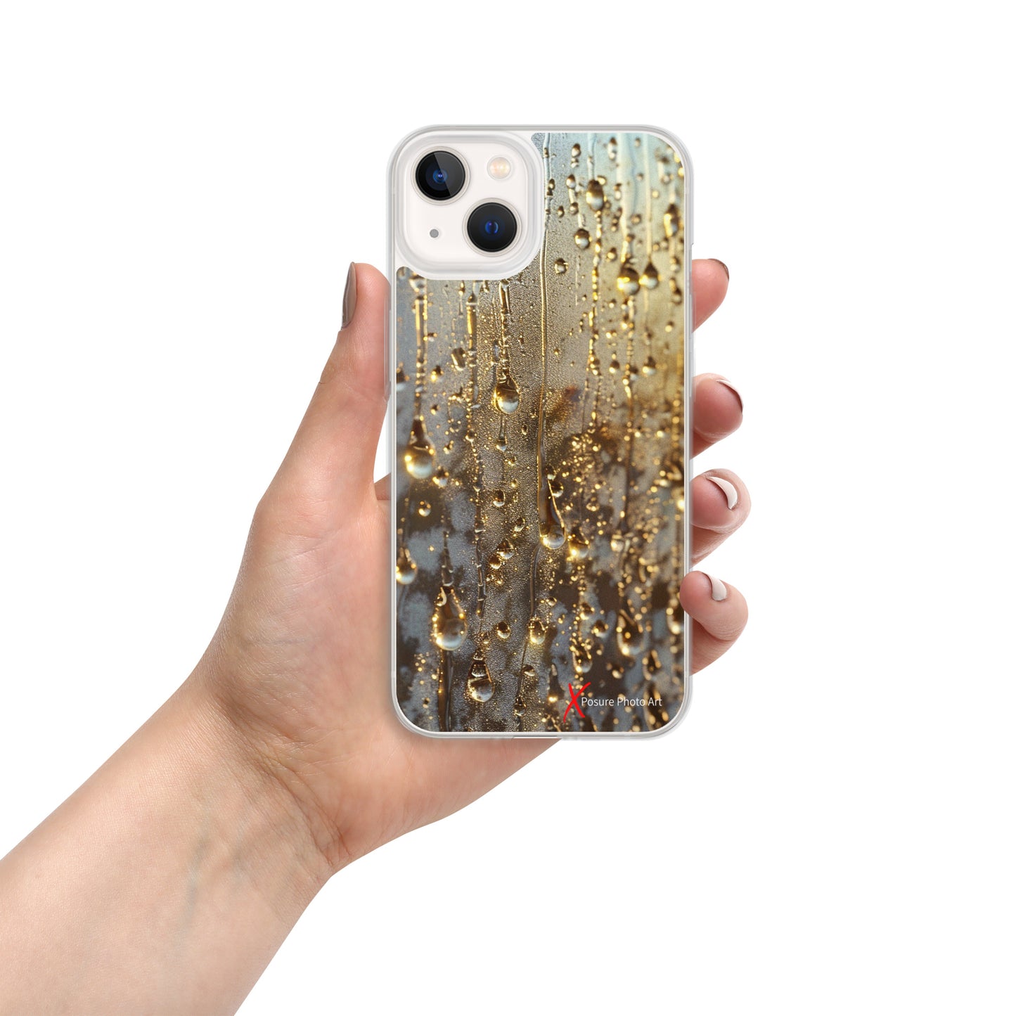 Case for iPhone® Golden Drops