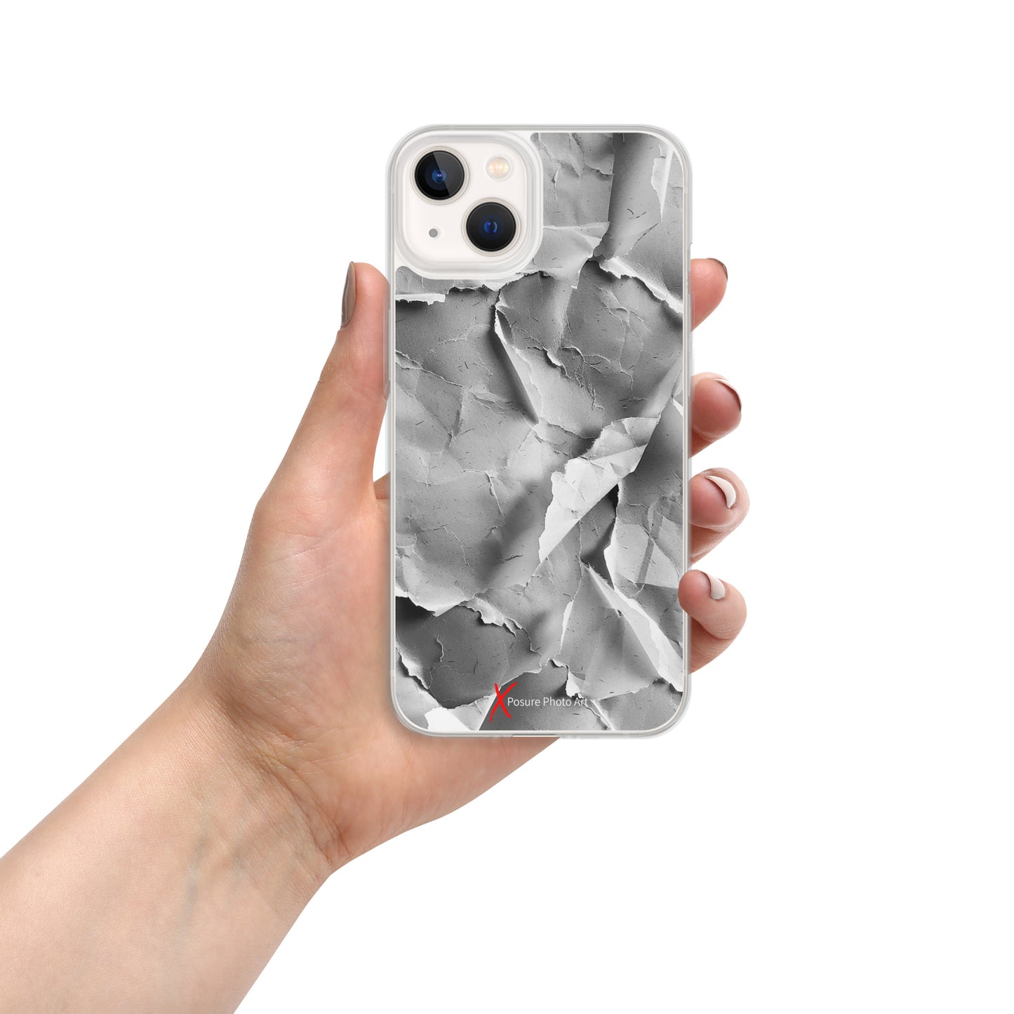 Case for iPhone® Crushed Paper