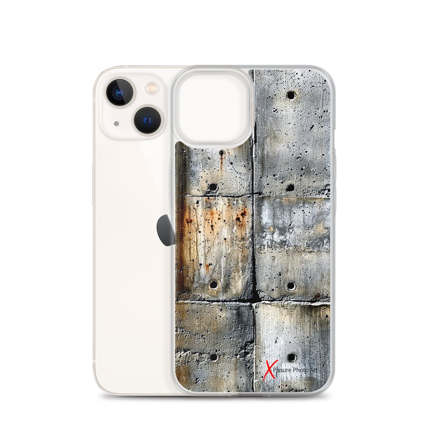 Case for iPhone® Concrete Texture