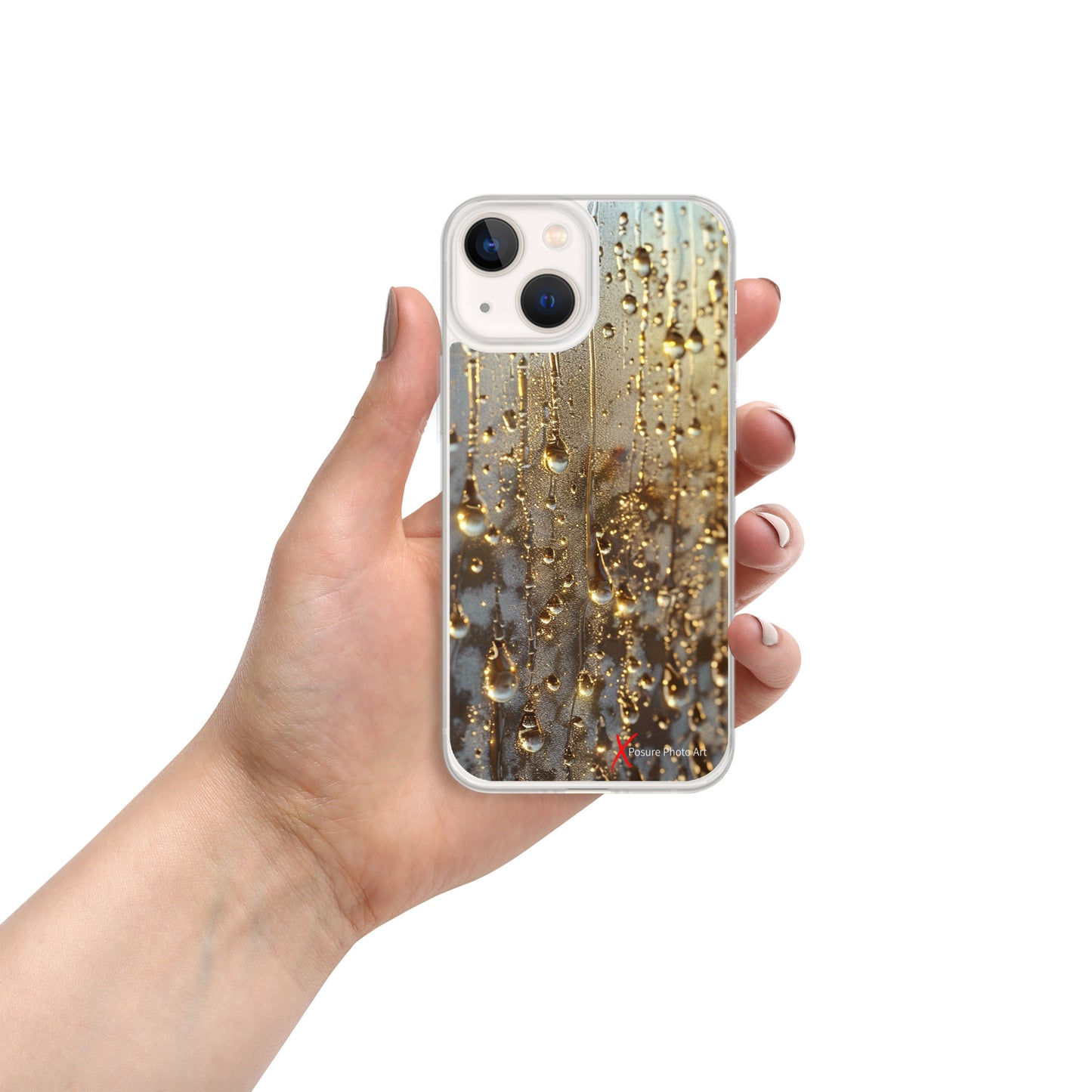 Case for iPhone® Golden Drops