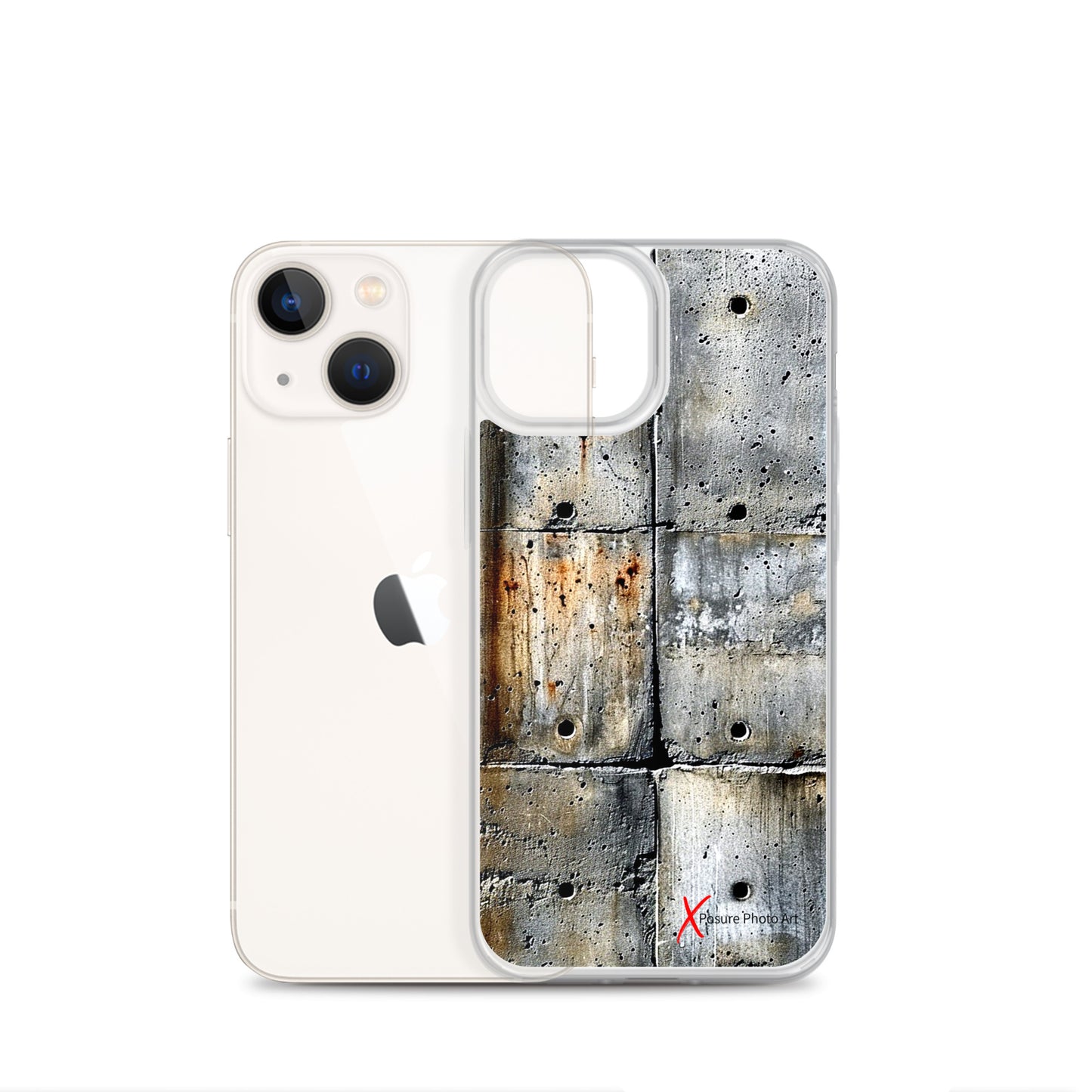 Case for iPhone® Concrete Texture