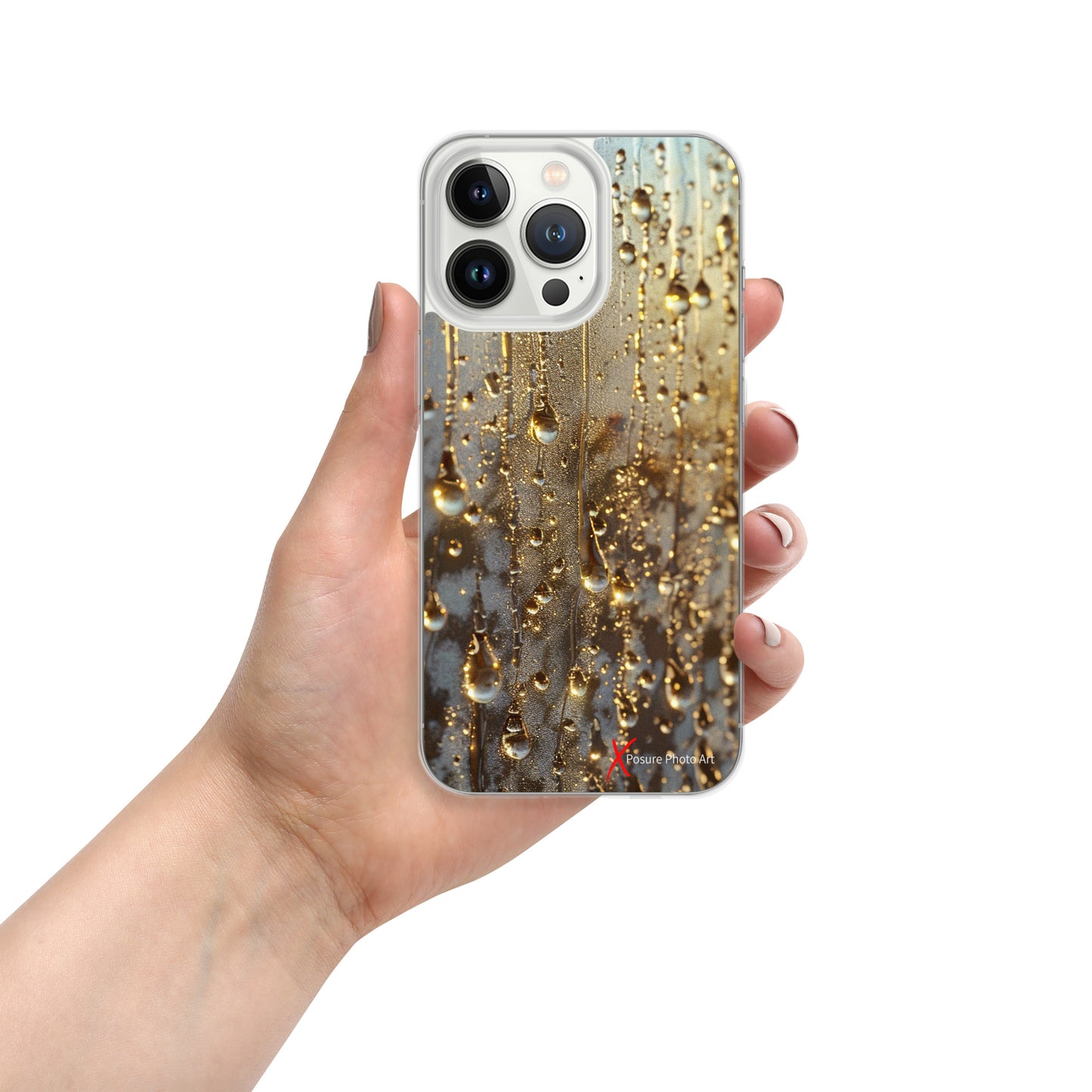 Case for iPhone® Golden Drops