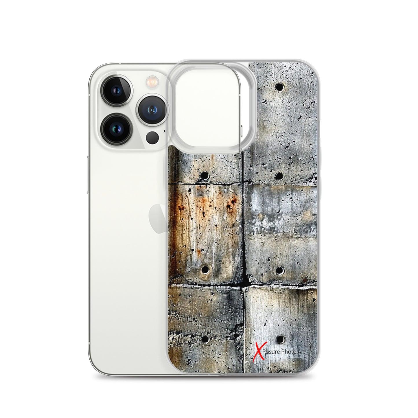 Case for iPhone® Concrete Texture