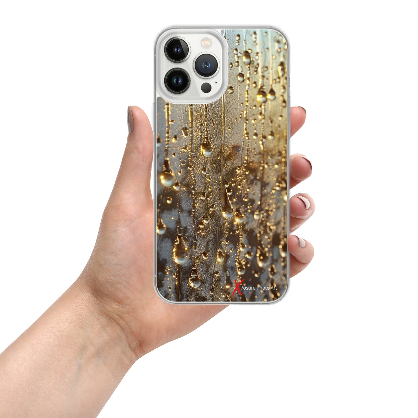 Case for iPhone® Golden Drops