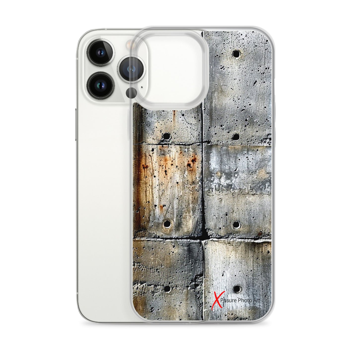 Case for iPhone® Concrete Texture