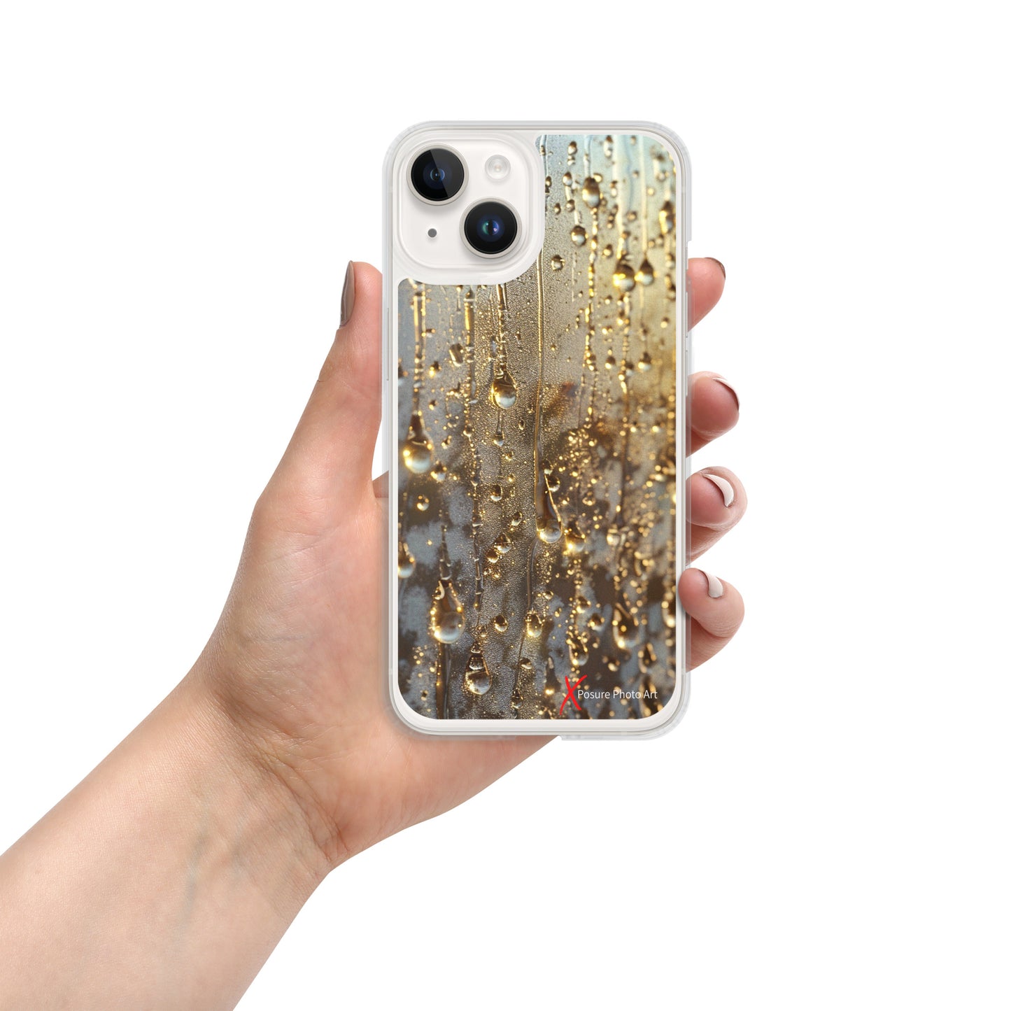 Case for iPhone® Golden Drops