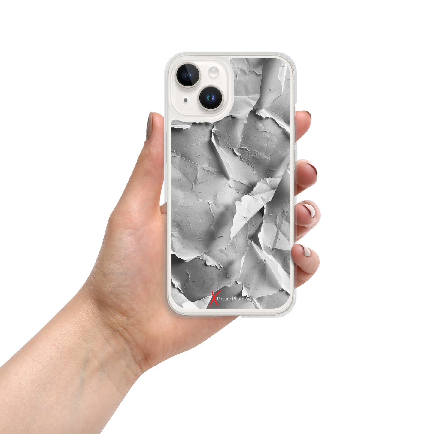 Case for iPhone® Crushed Paper