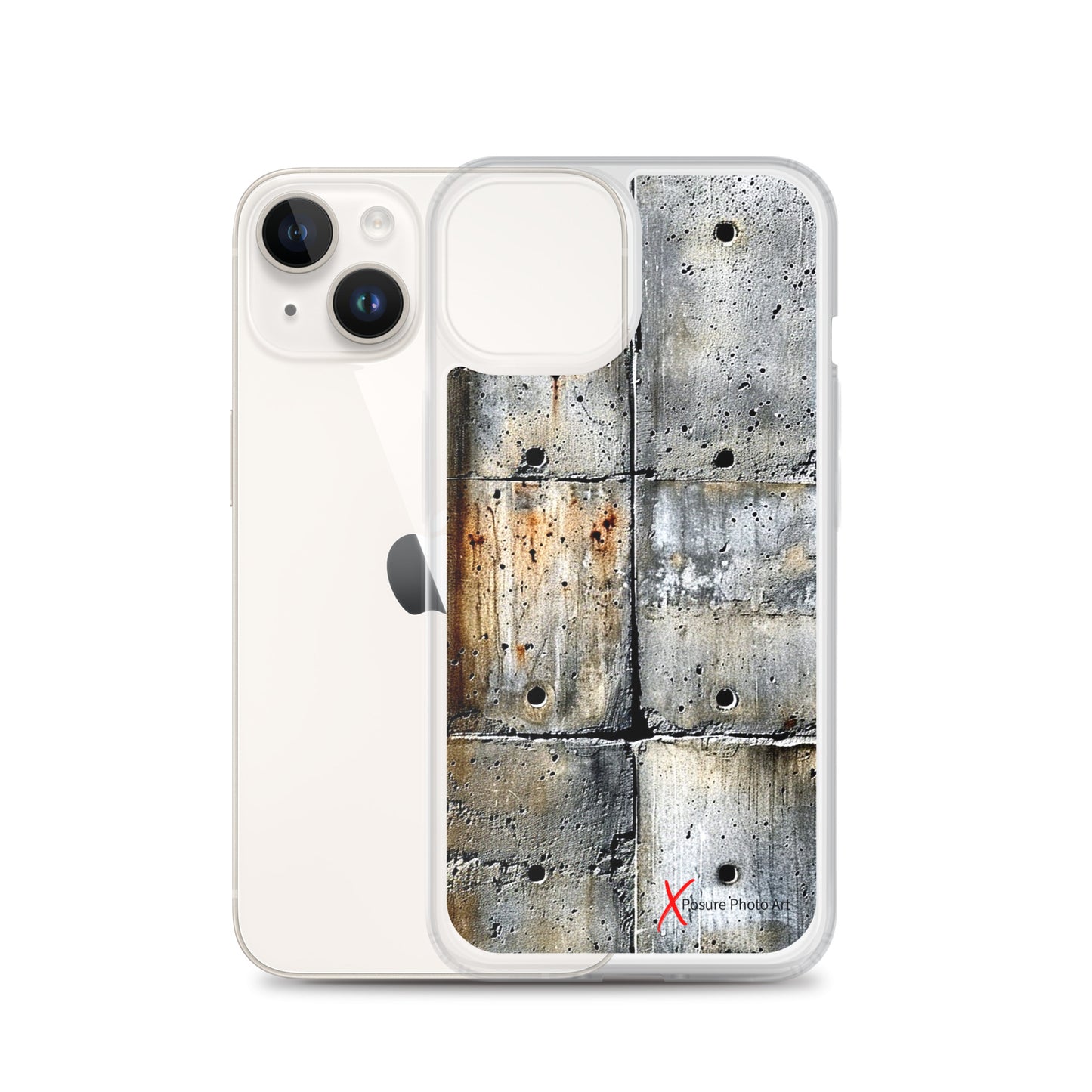 Case for iPhone® Concrete Texture