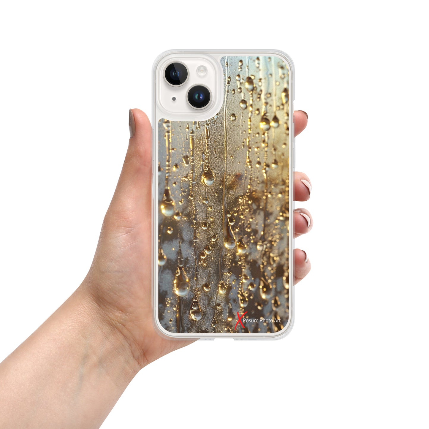 Case for iPhone® Golden Drops