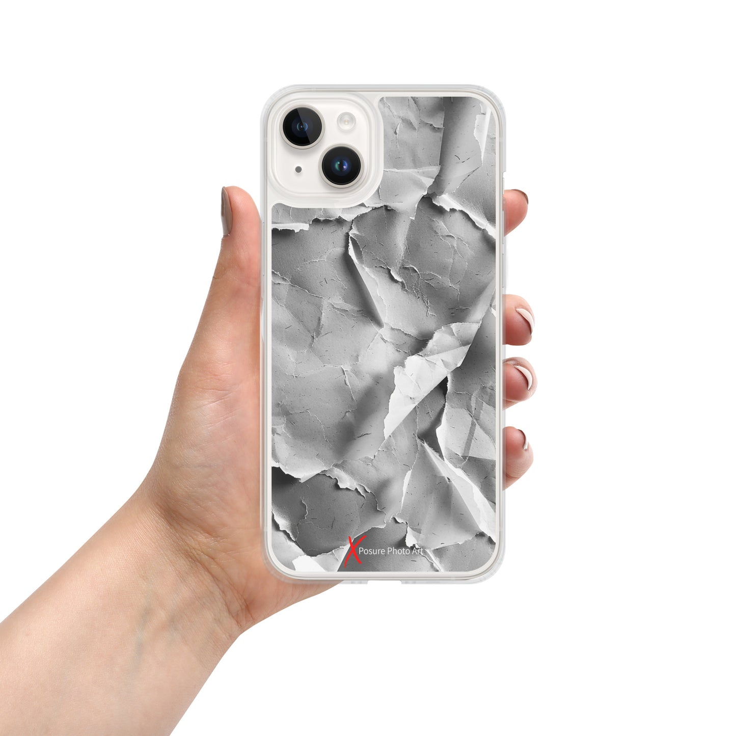 Case for iPhone® Crushed Paper