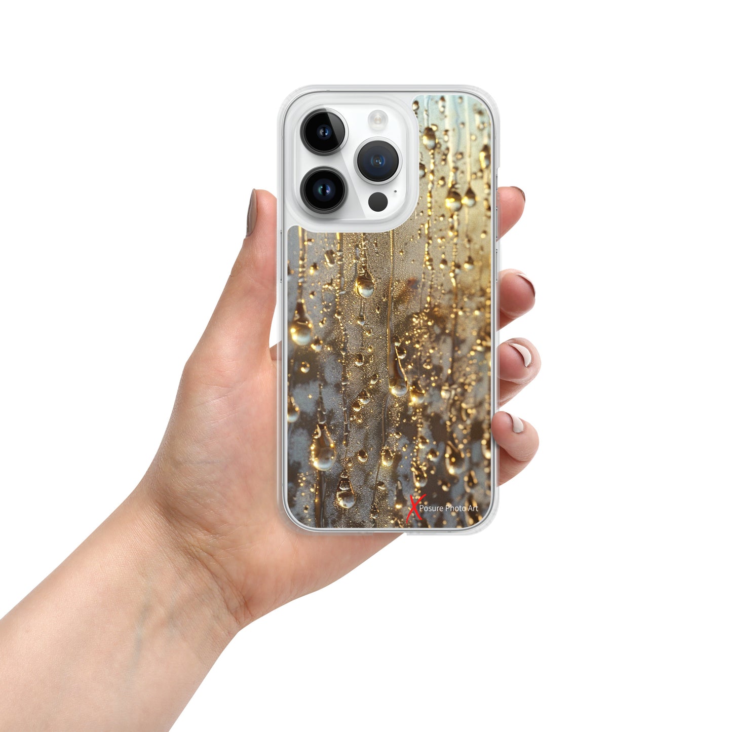 Case for iPhone® Golden Drops