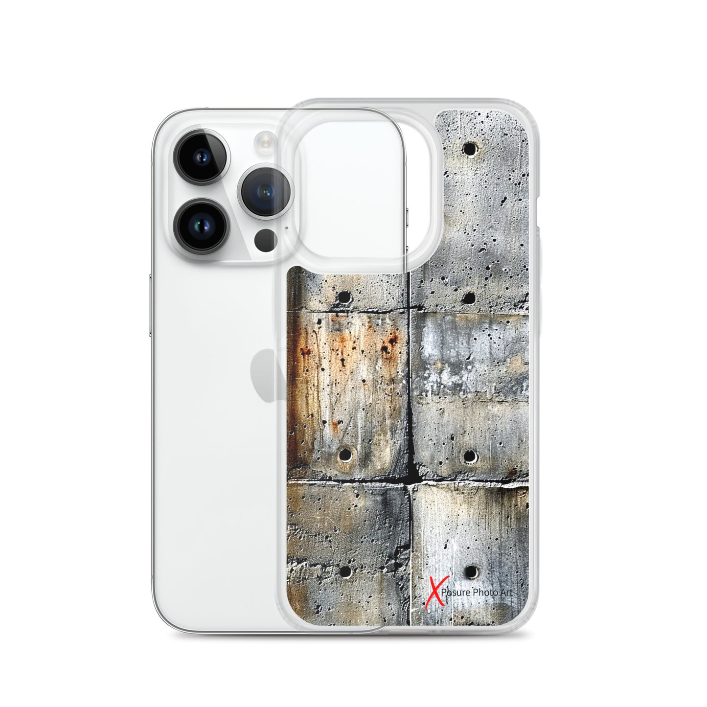 Case for iPhone® Concrete Texture