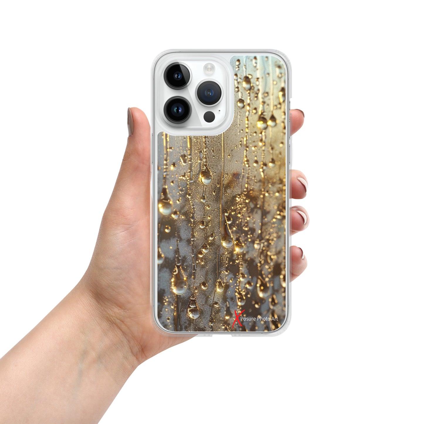 Case for iPhone® Golden Drops