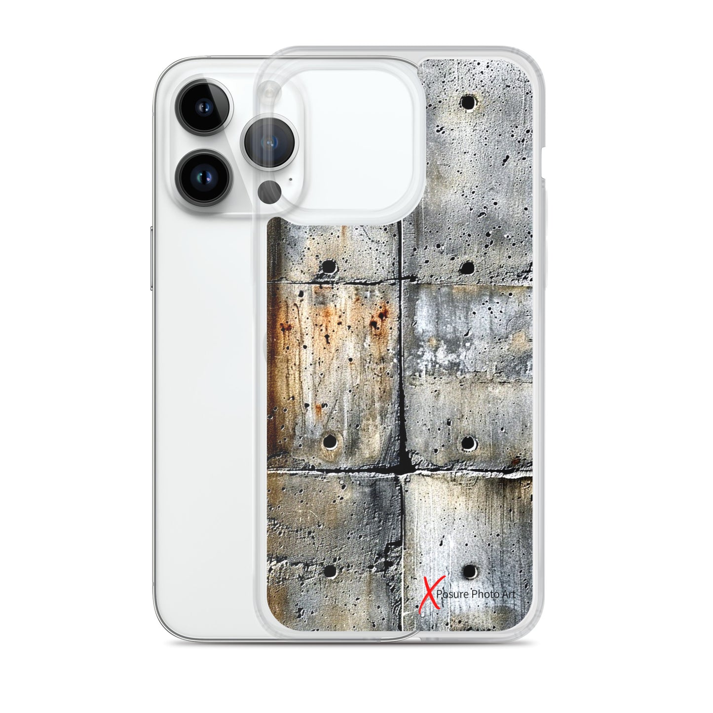 Case for iPhone® Concrete Texture