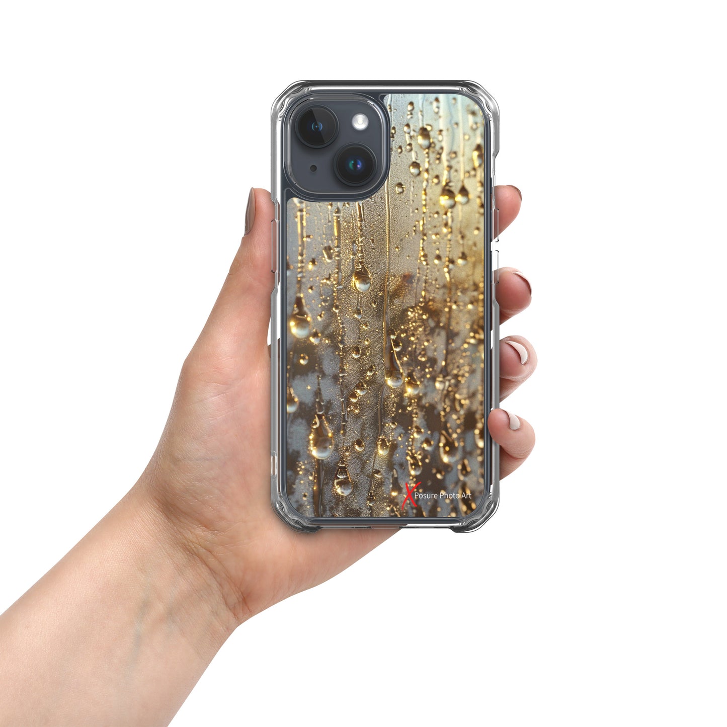 Case for iPhone® Golden Drops