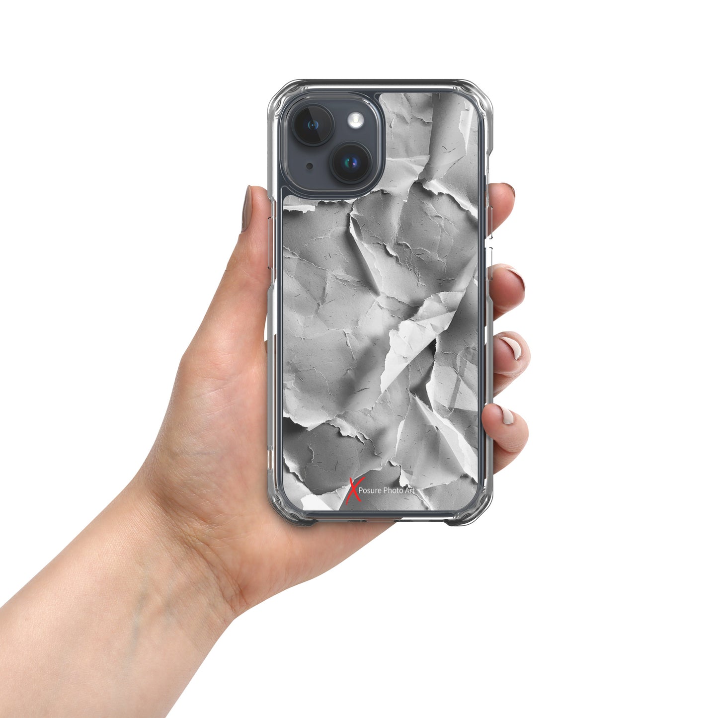 Case for iPhone® Crushed Paper